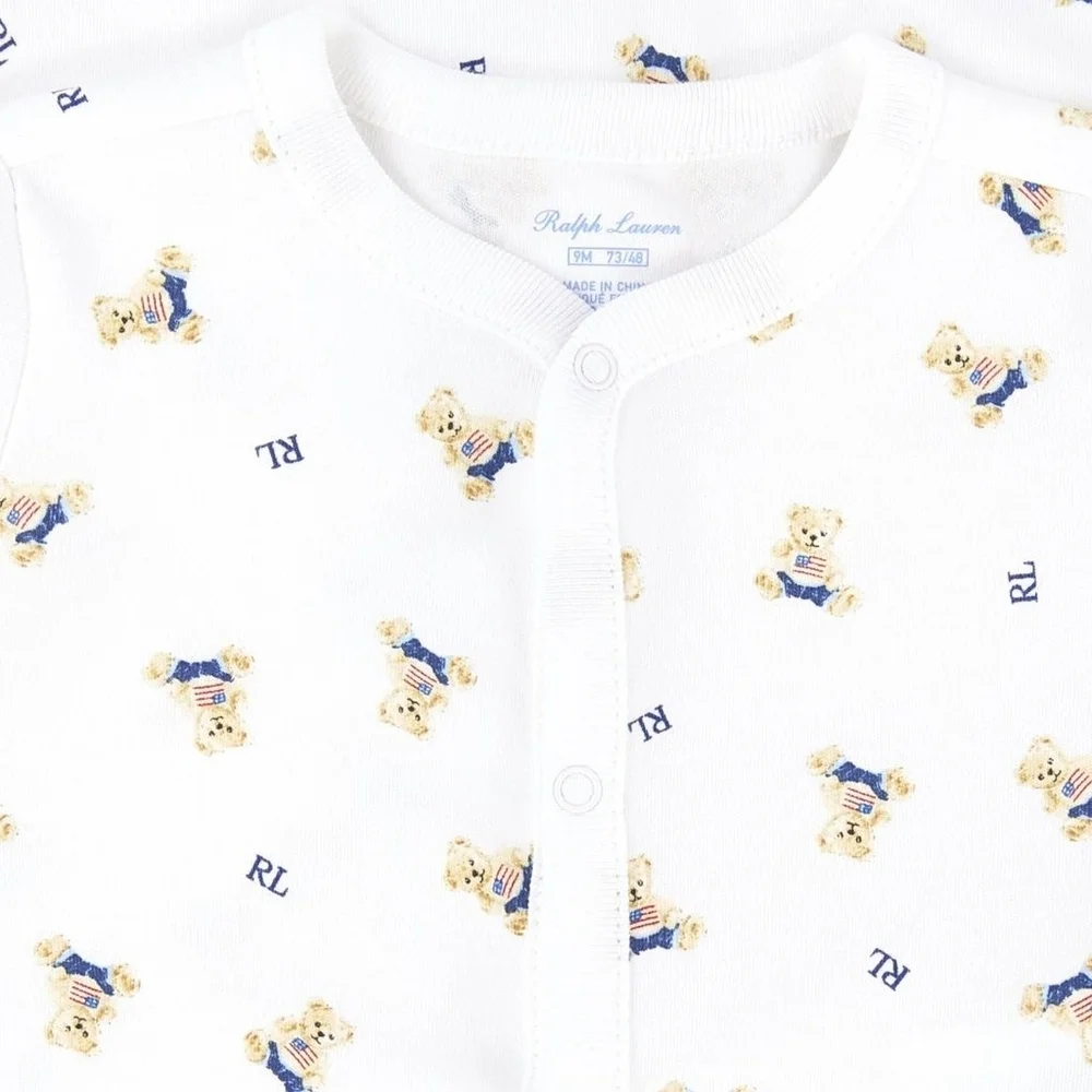 Ralph Lauren | Polo Bear Cotton Footie